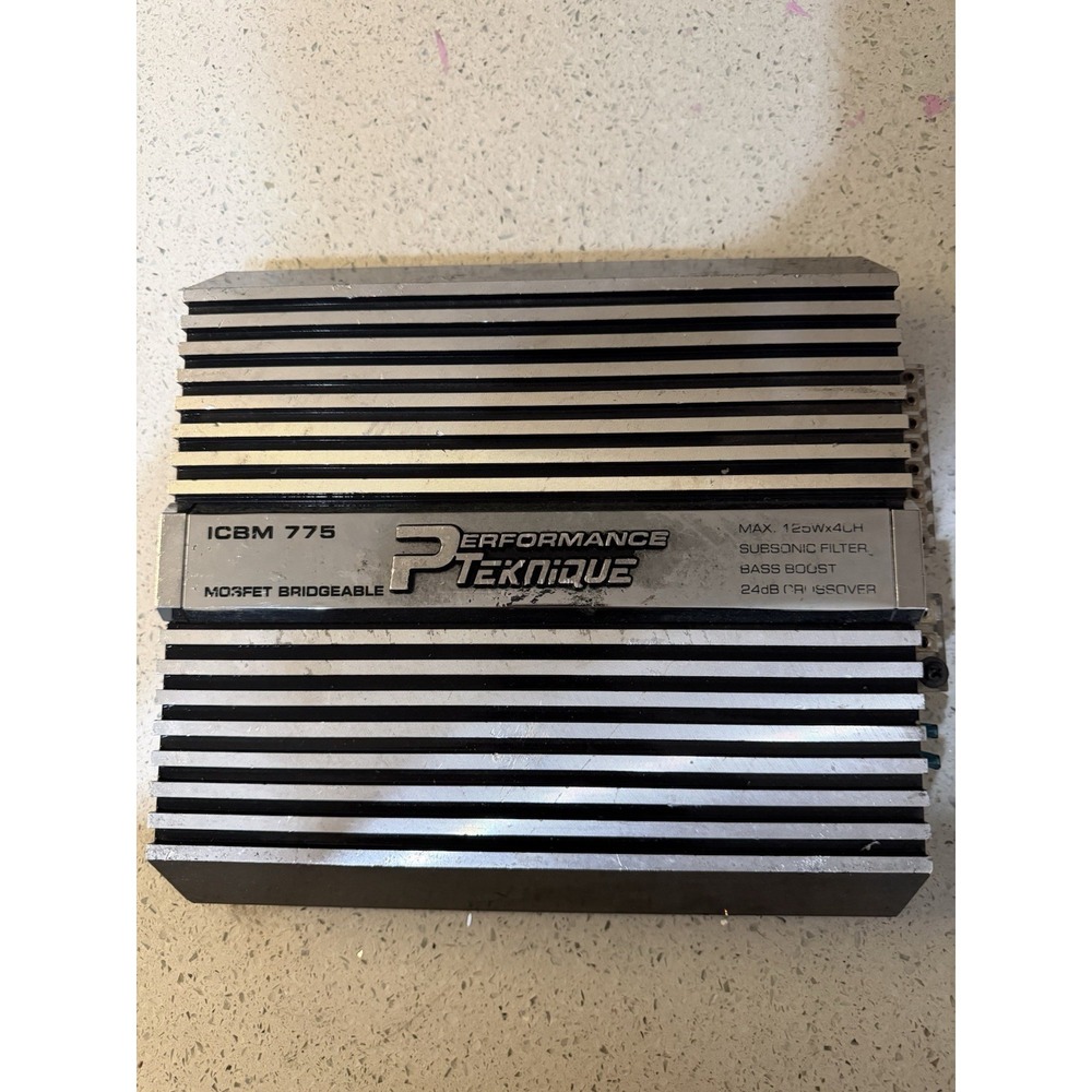 Performance Teknique 125w, 4 Channel Bridgeable Mosfet Amplifier Model ICBM-775